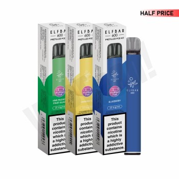 Elf Bar 600 Prefilled Pod Kit